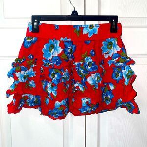 Hollister M Floral Skirt